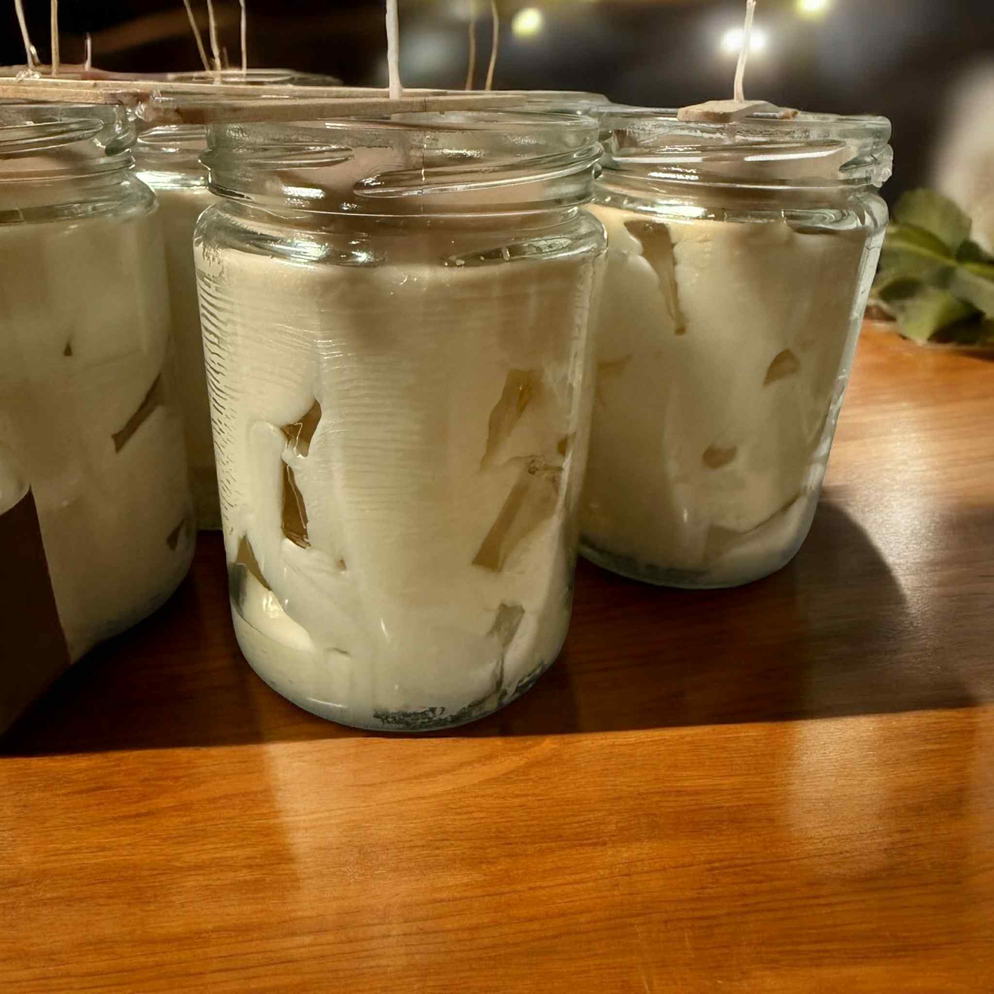 Ice latte candle